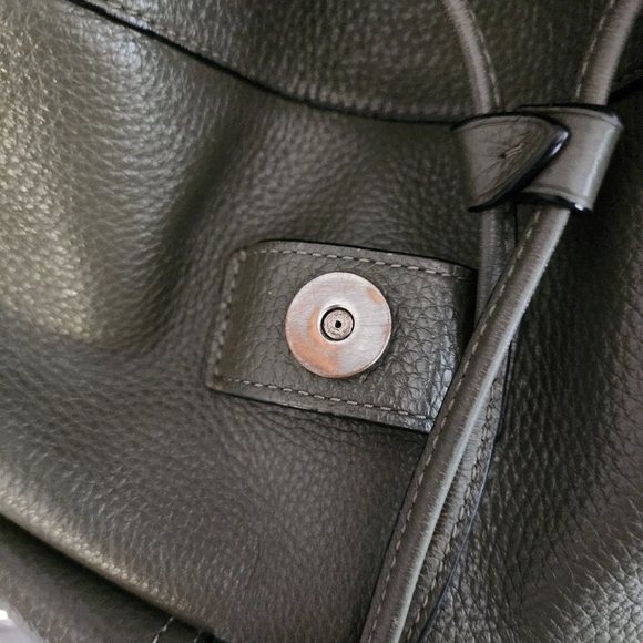 COACH PEBBLE LEATHER PENNIE BACKPACK main image 10